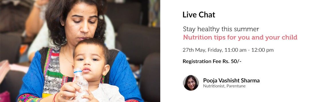 Summer nutrition tips for mother and child