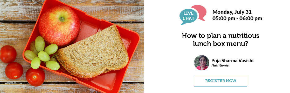 How to plan a nutritious lunch box menu