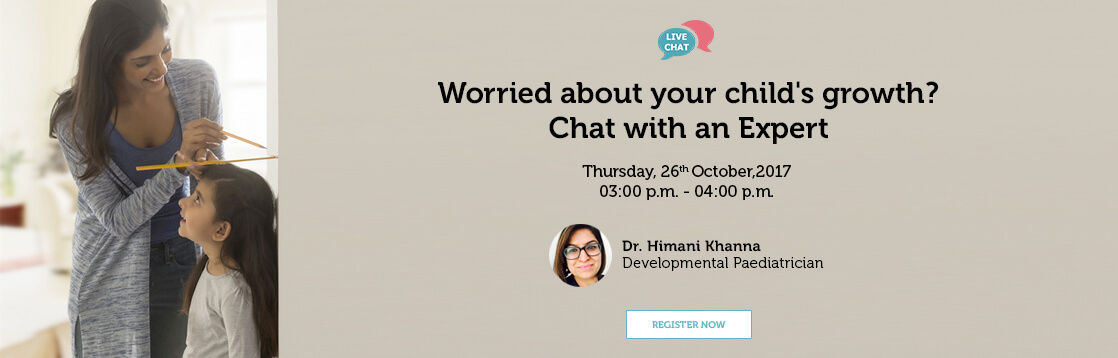 Worried about your childs growth Chat with an Expert