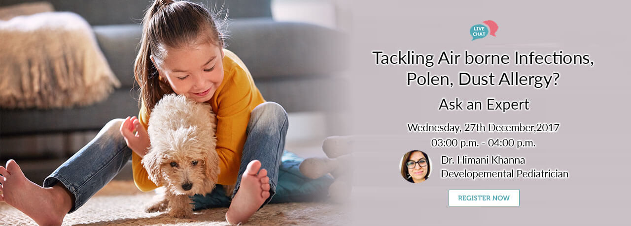 Tackling Air borne infections Pollen dust allergy