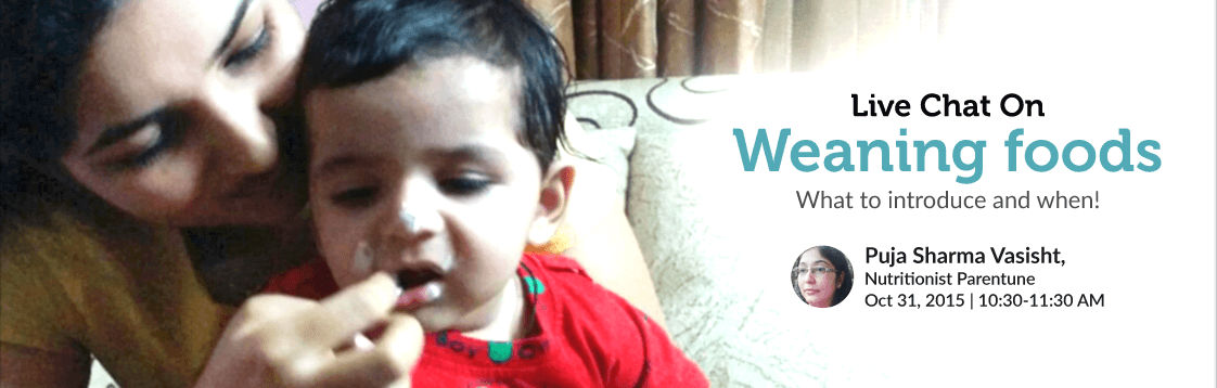 Weaning foods What to introduce and when