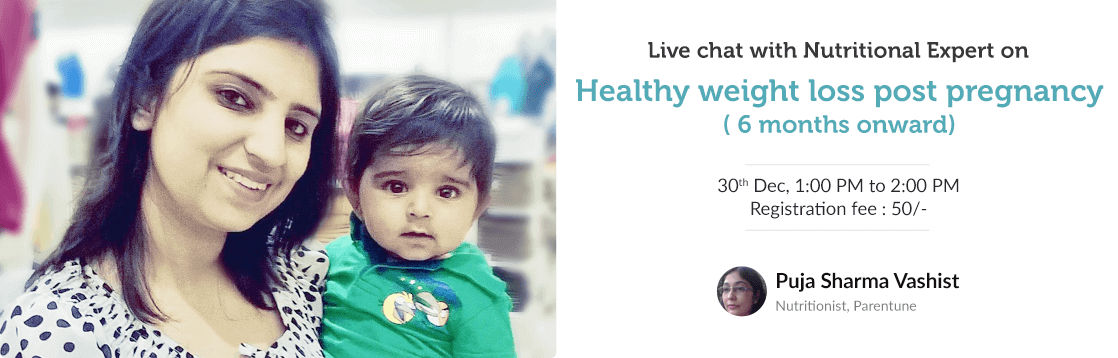 Healthy weight loss post pregnancy 6 months onward