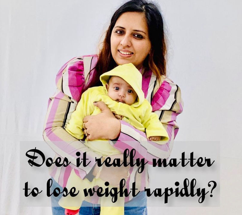 Does it really matter to lose weight rapidly Does it really matter to lose weight rapidly