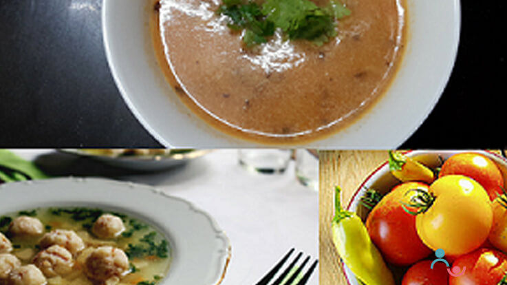 Hot Heartening Soups Hot Heartening Soups