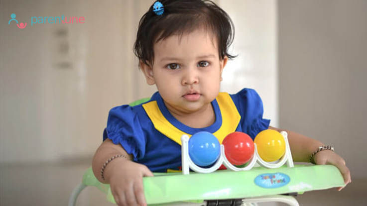 baby walker in hindi