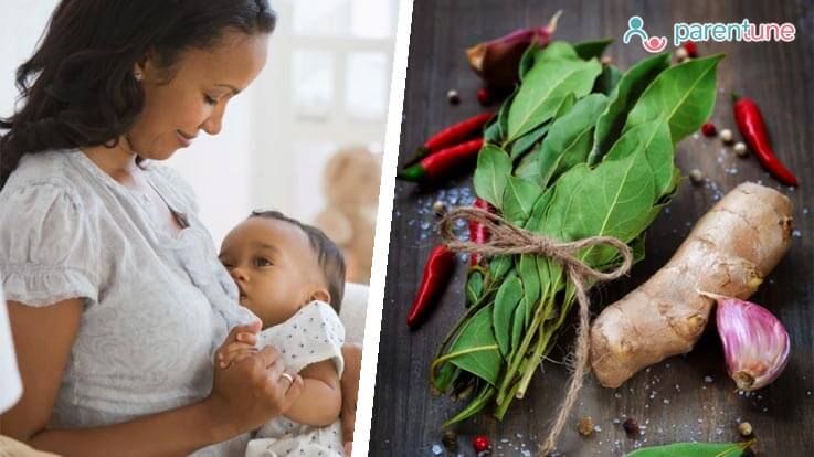 spicy food while breastfeeding