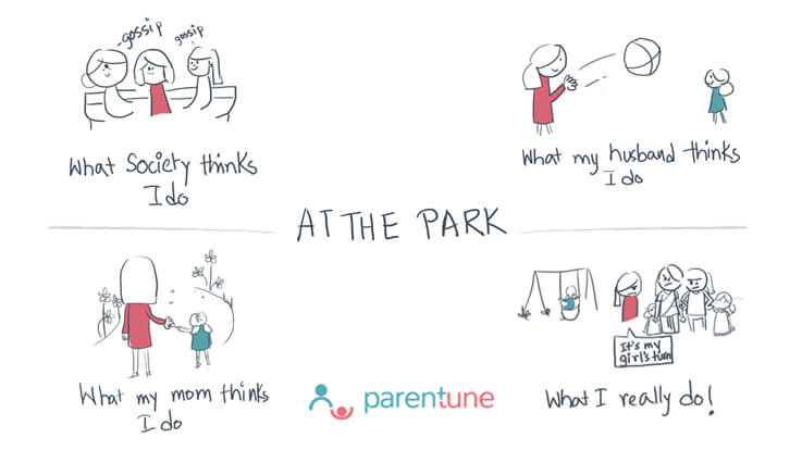 Parentoon At the park Parentoon At the park