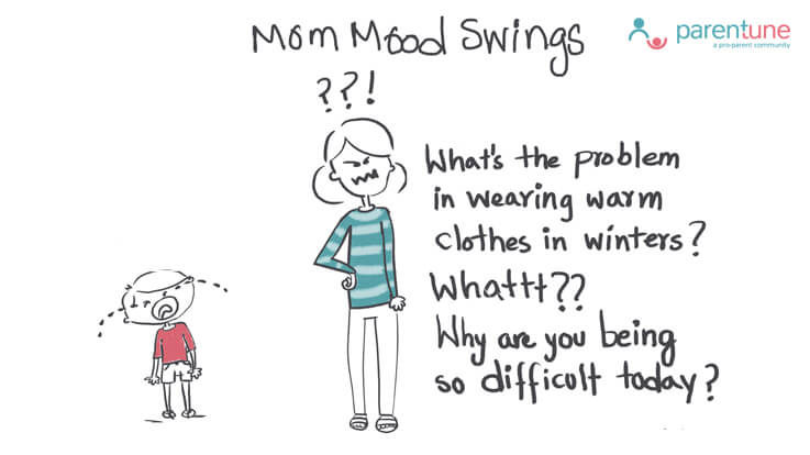 Parentoon Mom mood swings Parentoon Mom mood swings