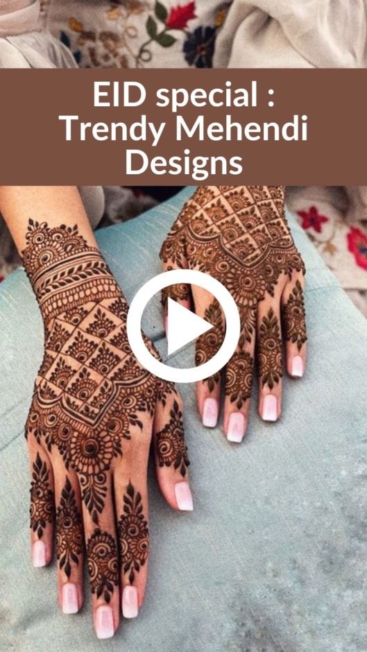 Great Finger Mehndi Designs Trending In The Year 2022