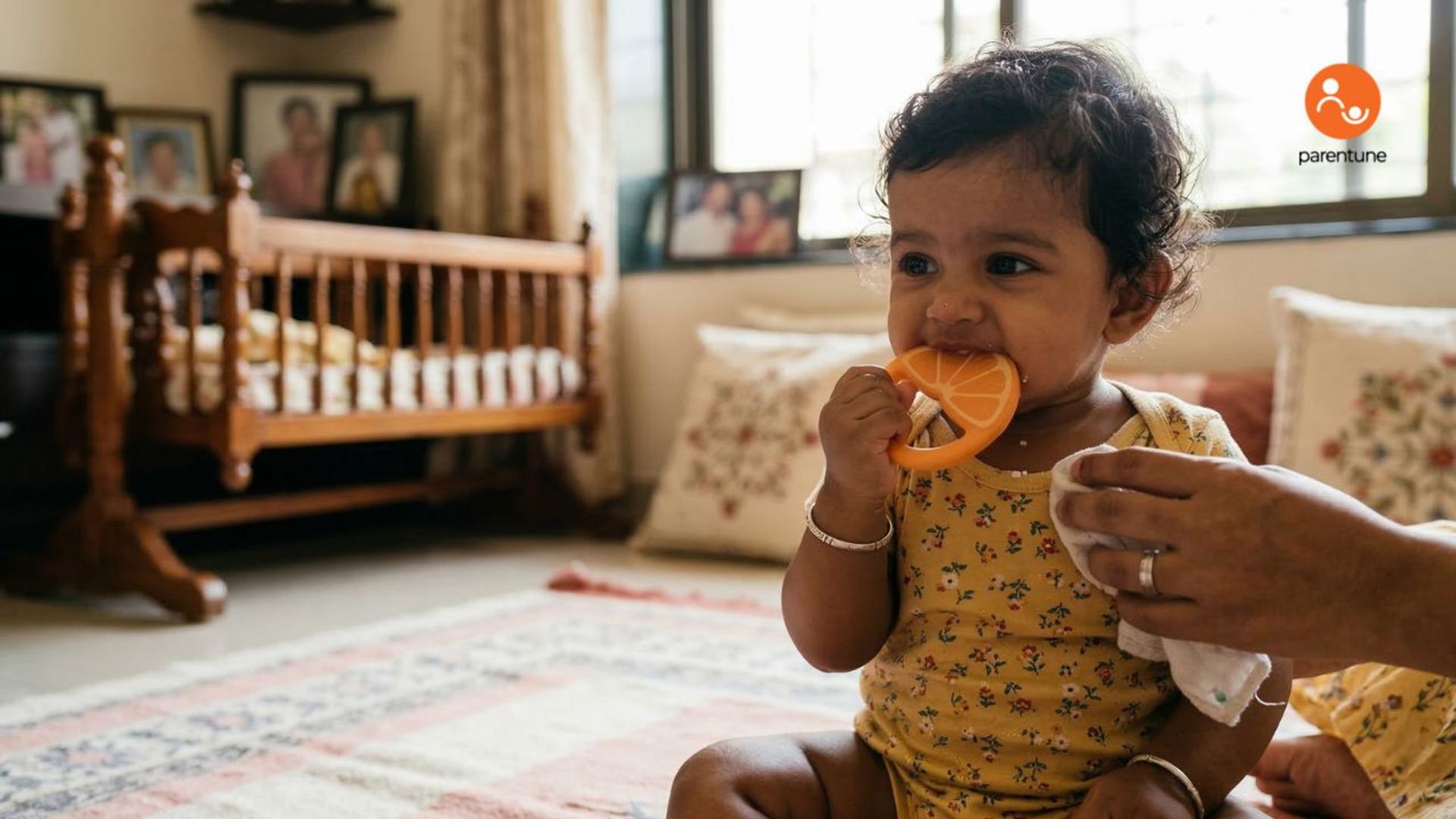 Teething In Babies: Timeline, Signs,  Foods To Avoid & Healthy Diet Tips For Parents