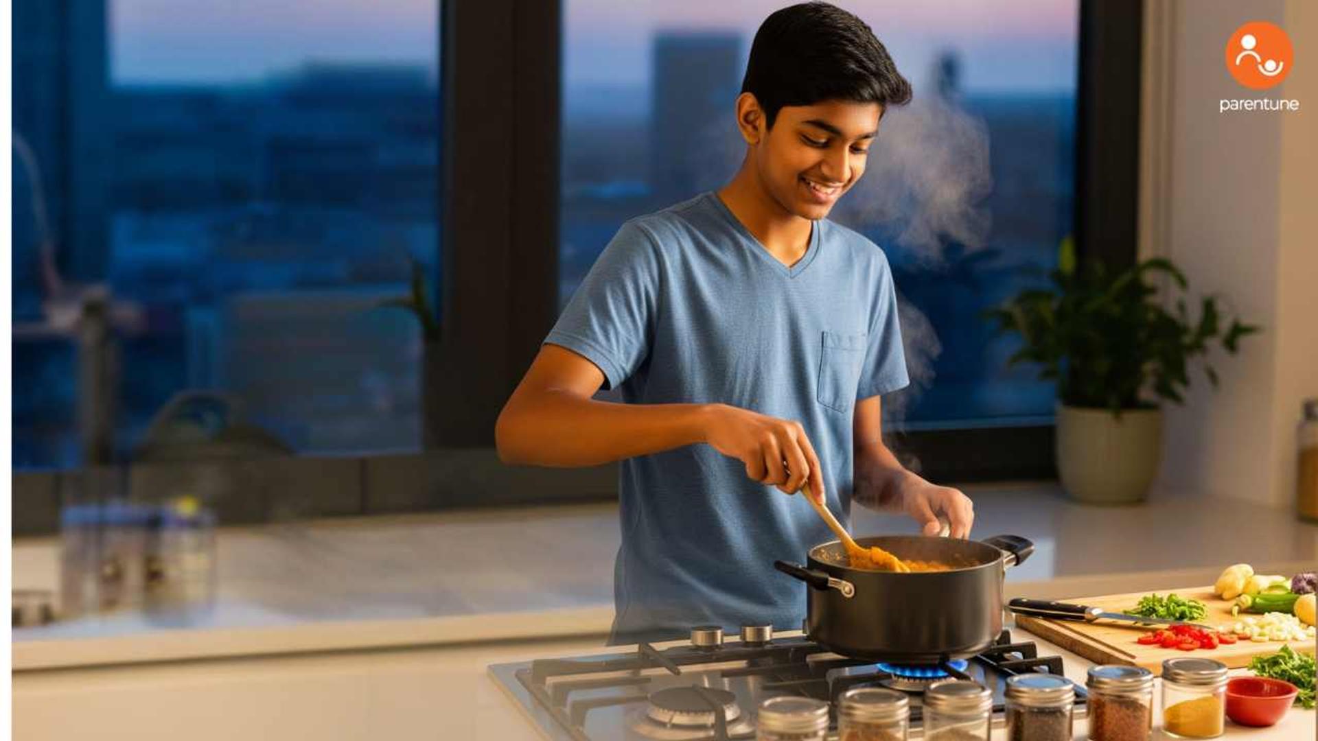 Think Your Son Will Never Cook? Laughter Chefs Might Change His Mind