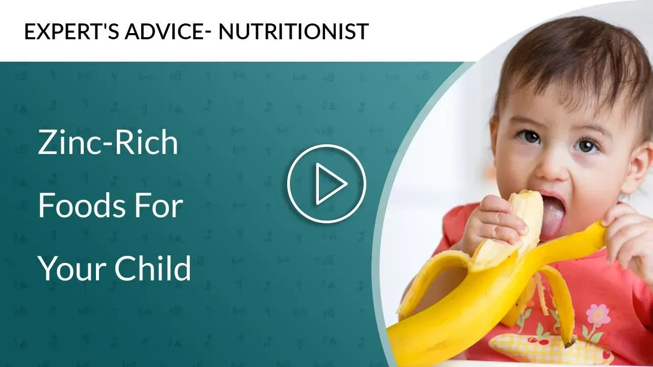 Zinc Rich Foods For Your Child