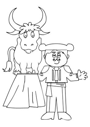 Featured image of post Cute Bull Coloring Pages / Find &amp; download the most popular cute bull vectors on freepik free for commercial use high quality images made for creative projects.