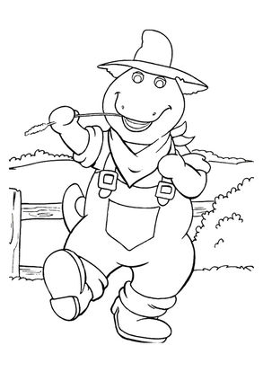 26 best ideas for coloring Barney Halloween Coloring Pages