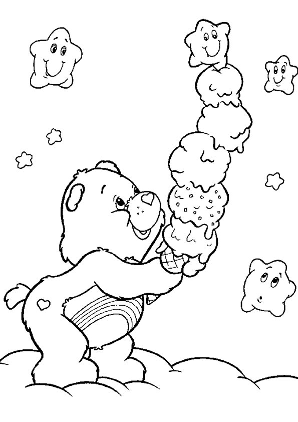 57 Care Bear Coloring Pages Pdf  HD