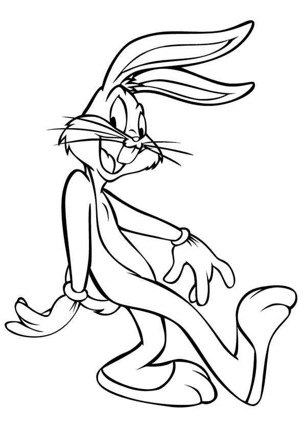 baby bugs bunny and baby lola bunny coloring pages