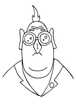 How to Draw Dr. Nefario, Despicable Me