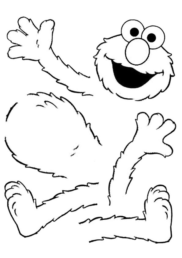 Free Printable Elmo Coloring Pages, Elmo Coloring Pictures for ...