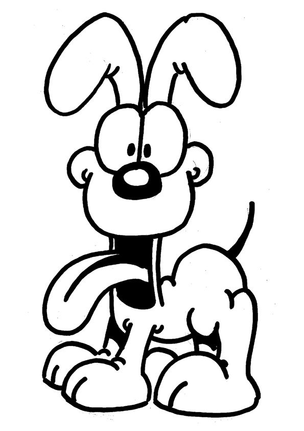 Free Printable Garfield Coloring Pages, Garfield Coloring Pictures for