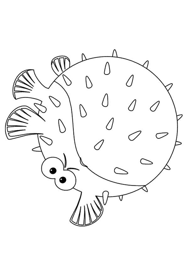 Free Printable Nemo Coloring Pages, Nemo Coloring Pictures for