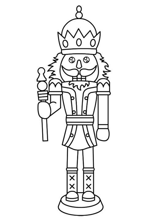 Free Printable The Nutcracker Coloring Picture Assignment Sheets 
