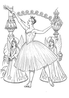 printable coloring pages nutcracker