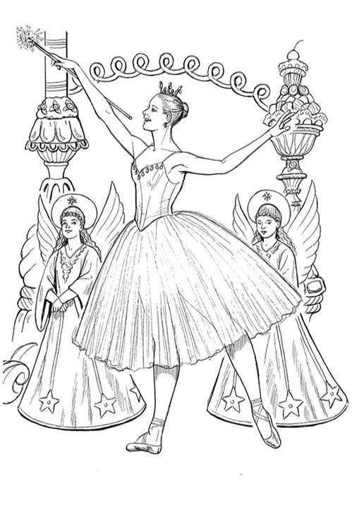 Printable Coloring Pages Nutcracker