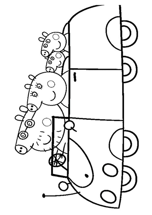 Free Printable Peppa-pig Coloring Pages, Peppa-pig Coloring Pictures