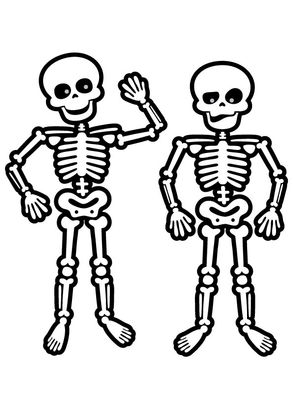 Free Printable Skeleton Coloring Pages, Skeleton Coloring ...