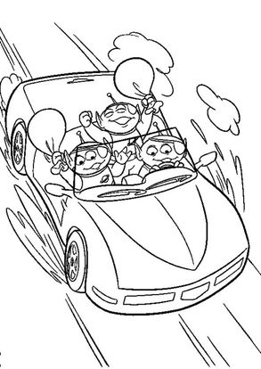 zurg coloring pages