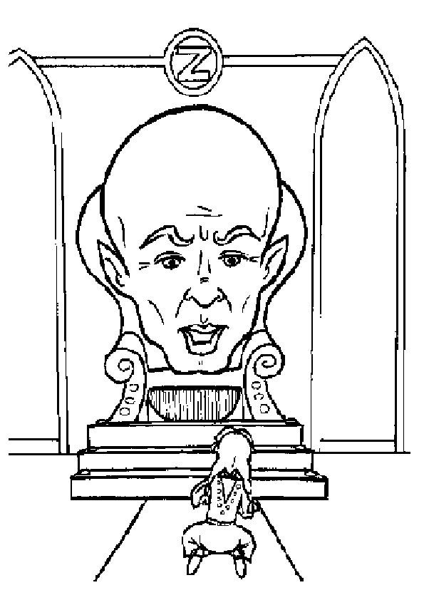 The Wizard Of Oz Coloring Pages