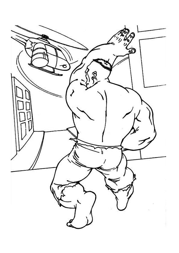 Download Free Printable Hulk Coloring Pages, Hulk Coloring Pictures for Preschoolers, Kids | Parentune.com