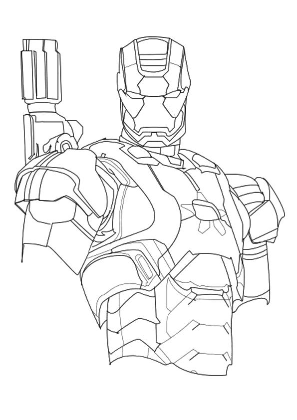 Free Printable Ironman Coloring Pages, Ironman Coloring ...