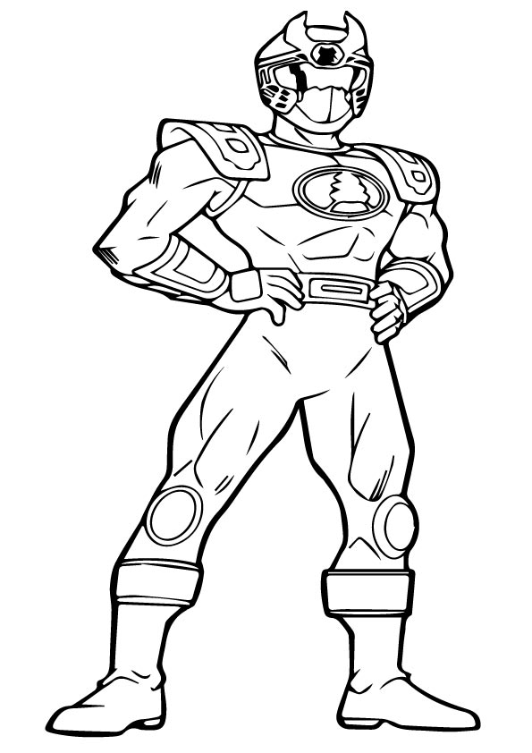 parentune  free  printable power rangers coloring picture