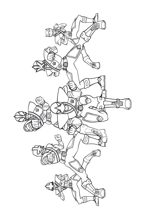 Free & Printable Power Rangers Samurai Coloring Picture, Assignment ...