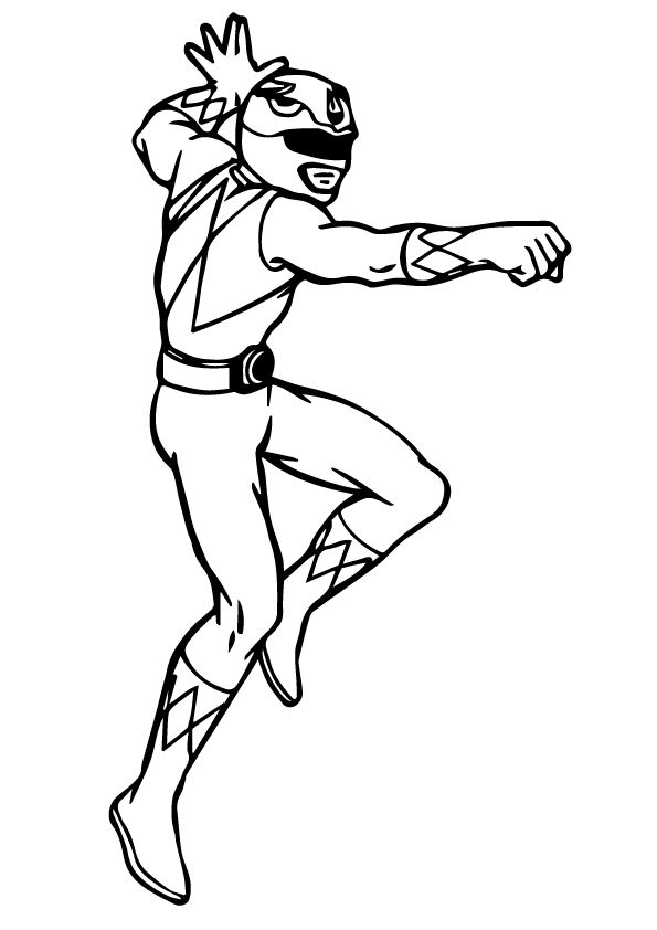 powerranger coloring pages