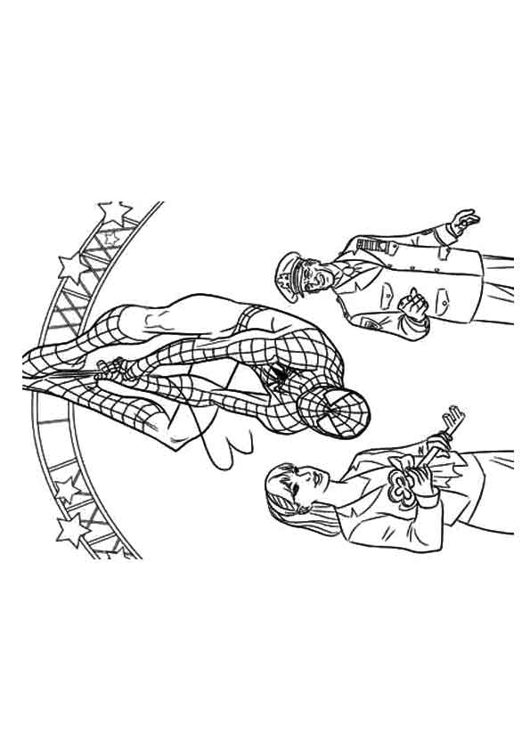 Free Printable Spiderman Coloring Pages, Spiderman Coloring Pictures for Preschoolers, Kids ...