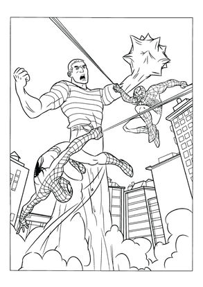 7800 Free Coloring Pages Spiderman 3 Images & Pictures In HD